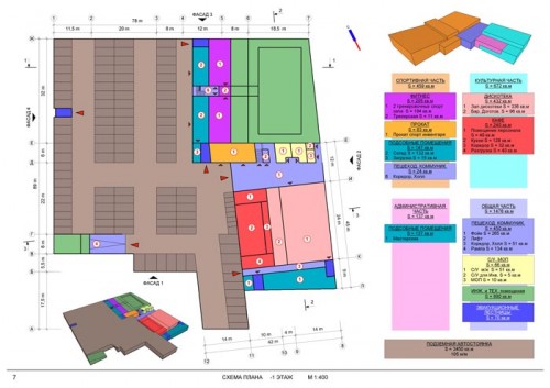 Культурно-спортивный комплекс в поселке Эстосадок Адлерского района города Сочи