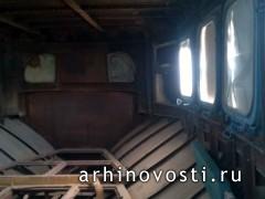 Проект интерьера старого судна