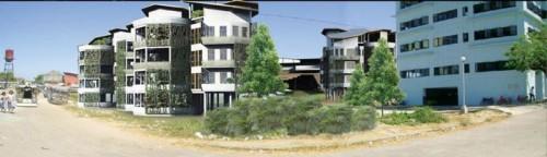 Общий вид территории