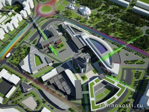 Реновация территории бывшего завода Электроконтакт