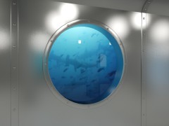 Проект подземного перехода в образе батискафа. Минск, Беларусь.