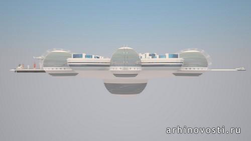 Жилая структура для жизни на воде. Жилая структура для жизни на воде.