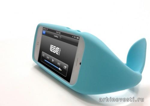 Чехол в виде кита для iPhone 5 от Leesedesign. Южная Корея.