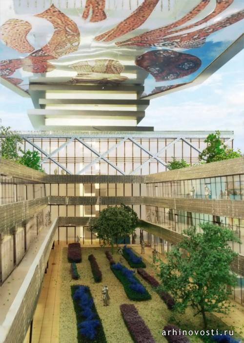 Небоскрёб «Пятёрка» («Le Cinq») от Neutelings Riedijk Architects. Париж, Франция.