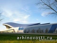 Крытый горнолыжный центр. Астана, Казахстан.