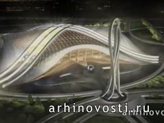 Стадион на 50000 мест. Караганда, Казахстан.