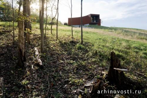 Гостевой домик от HHF architects и Ай Вэйвэя (Ai Weiwei). Анкрэм, США.