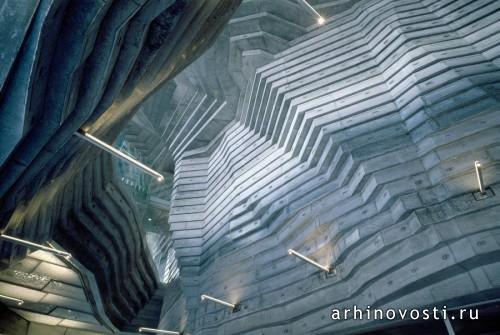 Культурный центр от Chiaki Arai Urban and Architecture Design .Офунато, Япония.