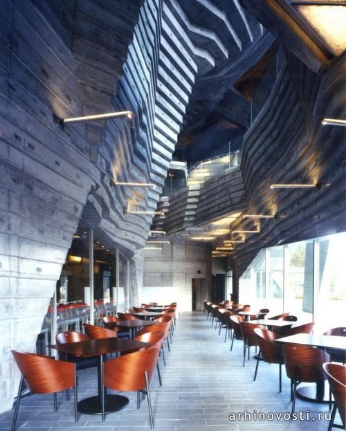 Культурный центр от Chiaki Arai Urban and Architecture Design .Офунато, Япония.