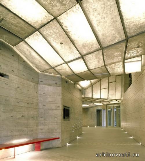 Культурный центр от Chiaki Arai Urban and Architecture Design .Офунато, Япония.