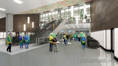 Стадион Pernambuco Arena от Fernandes Arquitetos Associados. Сан-Лоренсу-да-Мата, Бразилия.