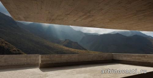 Музей Sacred Museum от Fernando Menis Architects. Адехе, Испания.