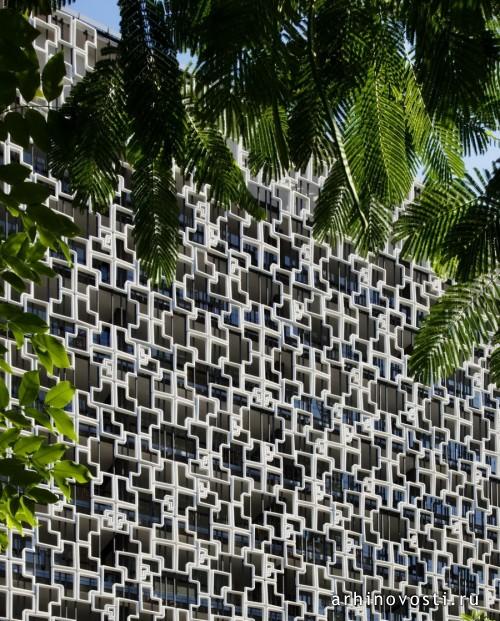Курорт Intercontinental Sanya Resort от WOHA. Санья, Китай.