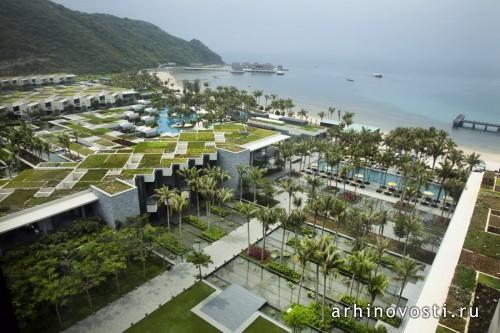 Курорт Intercontinental Sanya Resort от WOHA. Санья, Китай.