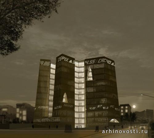 Фондовая биржа от Alejandro Aravena Architects. Тегеран, Иран.