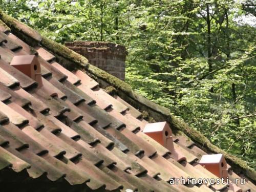 Черепица-скворешник от Клааса Куикена (Klaas Kuiken). Нидерланды.