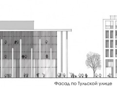Многофункциональный комплекс общественных и жилых зданий с дворцом искусств на Смольном проспекте. Санкт-Петербург, Россия.
