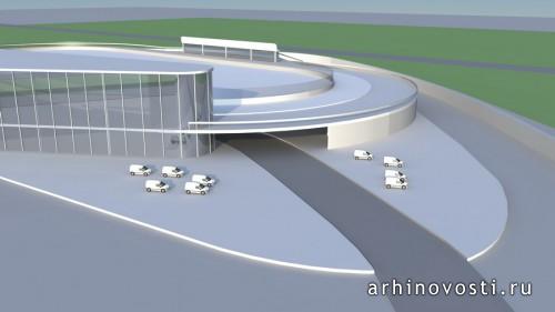 Концептуальный дизайн-проект спортивного комплекса «Юность». Омск, Россия.