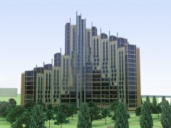 Жилой дом переменной этажности. Севастополь, Украина. Жилой дом переменной этажности. Севастополь, Украина.