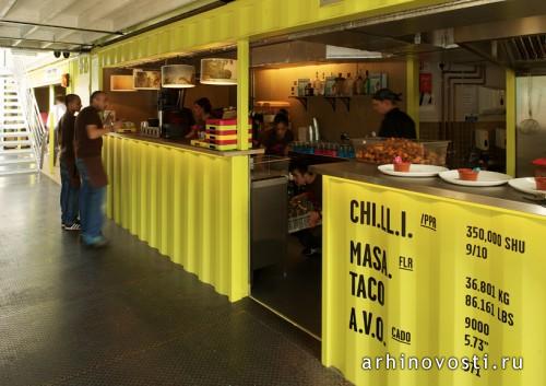 Ресторан Wahaca Southbank Experiment от Softroom. Лондон, Великобритания.