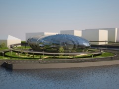 Молодежный центр творчества на Берсеневской набережной. Москва, Россия.