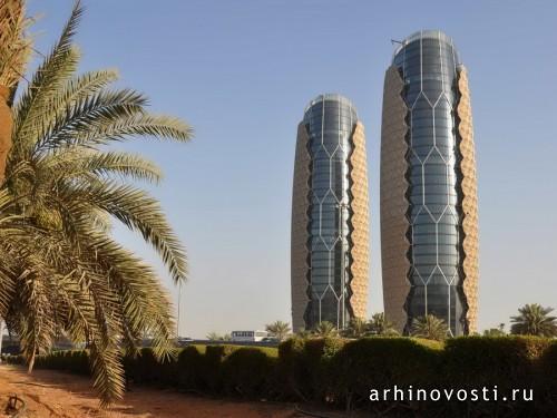 Небоскрёбы Al Bahar Towers от Aedas. Абу-Даби, ОАЭ.