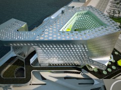Новый порт Цзилуна от NMDA и Fei and Cheng Associates. Цзилун, Тайвань.