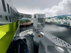 Новый порт Цзилуна от NMDA и Fei and Cheng Associates. Цзилун, Тайвань.