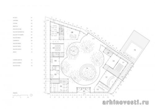 Детский университет от Paredes Pedrosa. Гандиа, Испания.
