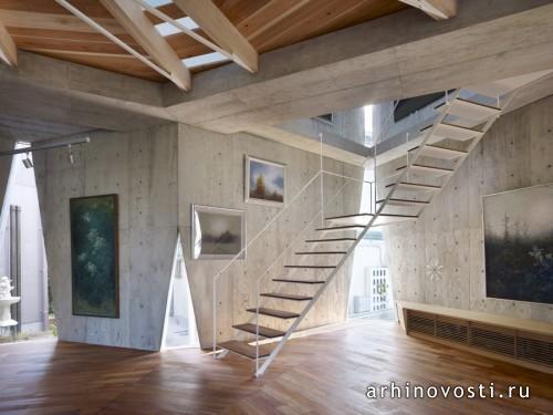 Музей от naf architect & design. Хиросима, Япония.