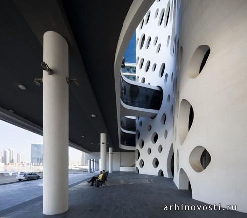 Офисная башня «O-14» от Reiser + Umemoto. Дубай, ОАЭ.