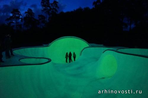 Инсталляция OTRO от Ку Чон-а (Koo Jeong-a) и L’Escaut Architectures. Франция.