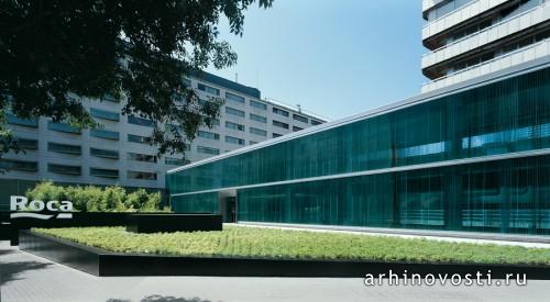 Выставочный центр Roca от OAB. Барселона, Испания.