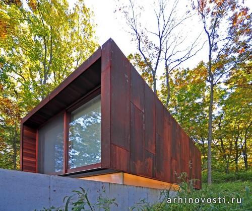 Студия композитора от Johnsen Schmaling Architects. Спринг Прейри, США.