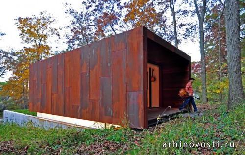Студия композитора от Johnsen Schmaling Architects. Спринг Прейри, США.