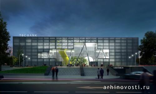 Головной офис банка TBC от Architects of Invention. Тбилиси, Грузия.