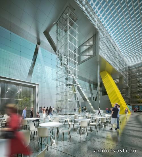 Головной офис банка TBC от Architects of Invention. Тбилиси, Грузия.