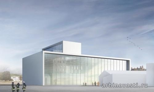 Центр для тренировки пожарных от gmp Architekten. Вюрцбург, Германия.