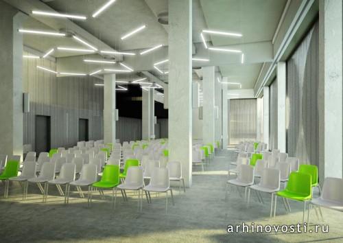 IT бизнес-инкубатор ZAarchitects. Многофункциональная зона