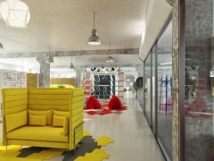 IT бизнес-инкубатор ZAarchitects. Коворкинг зона