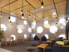 IT бизнес-инкубатор ZAarchitects. Коворкинг зона