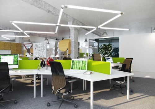 IT бизнес-инкубатор ZAarchitects. Коворкинг зона