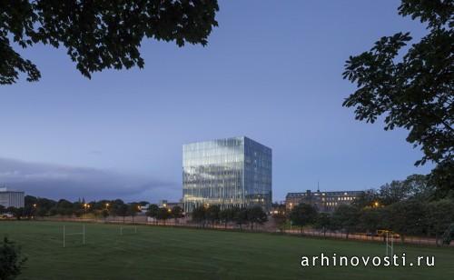 Библиотека Абердинского университета от schmidt hammer lassen architects. Абердин, Великобритания.