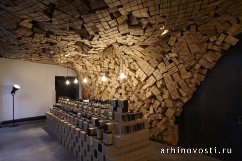 Магазин косметики Aesop от March Studio. Париж, Франция.