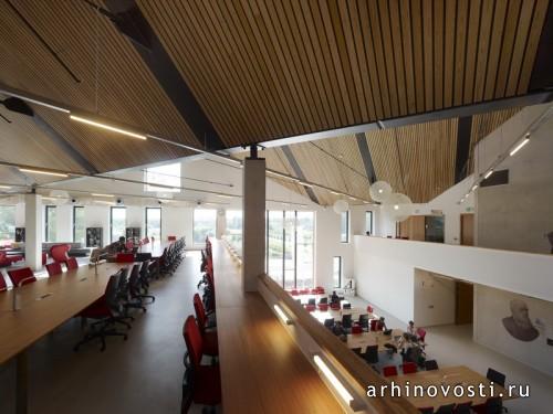 Новое здание Amsterdam University College от Mecanoo. Амстердам, Нидерланды.