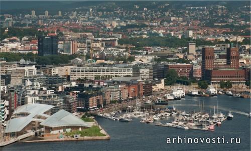 Музей Astrup Fearnley Museet от Renzo Piano Building Workshop. Осло, Норвегия.