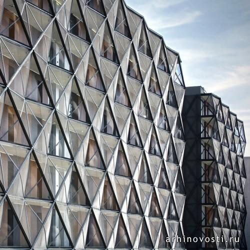 Жильё для студентов «Basket Apartments» от OFIS architects. Париж, Франция.