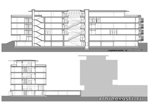 Офисное здание «Building A» от Studio Manfroni & Associati. Специя, Италия.