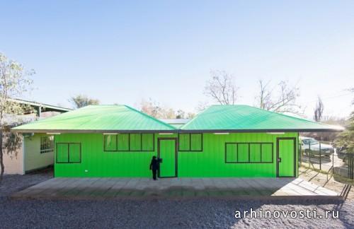 Школа от LAND Arquitectos. Сантьяго, Чили.