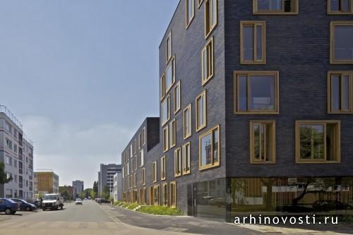 Социальное жильё от FRES Architectes. Бетюн, Франция.